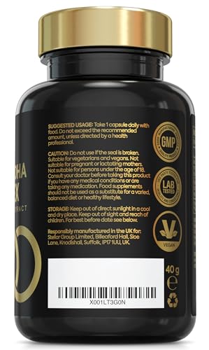 Ashwagandha Capsules 1200mg with Black Pepper
