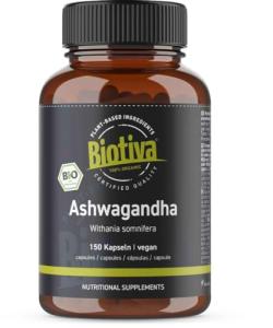 Organic Ashwagandha Capsules - 1500mg Dose