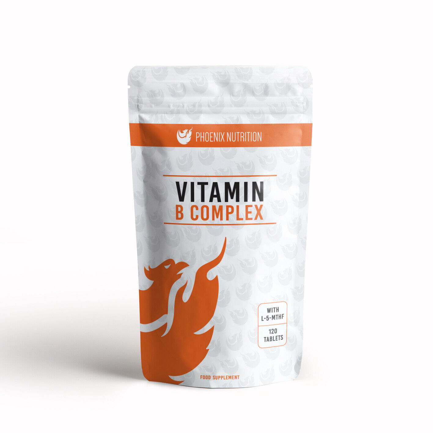 High Strength Vitamin B Complex with Folate 120 Tablets