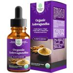 Organic Ashwagandha Liquid Drops for Stress Support