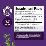 Organic Ashwagandha Liquid Drops for Stress Support