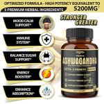 5-in-1 Ashwagandha Capsules with Turmeric & Ginger