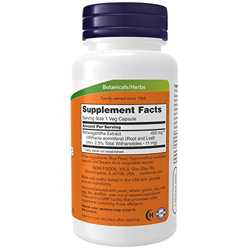 Ashwagandha Extract 450 mg - 90 Veg Capsules