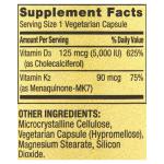 Spring Valley Vitamin K2 & D3 Vegetarian Capsules