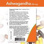 Ashwagandha Extract 450 mg - 90 Veg Capsules