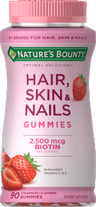 Nature's Bounty Biotin Hair, Skin, Nail Gummies