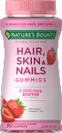 Nature's Bounty Biotin Hair, Skin, Nail Gummies