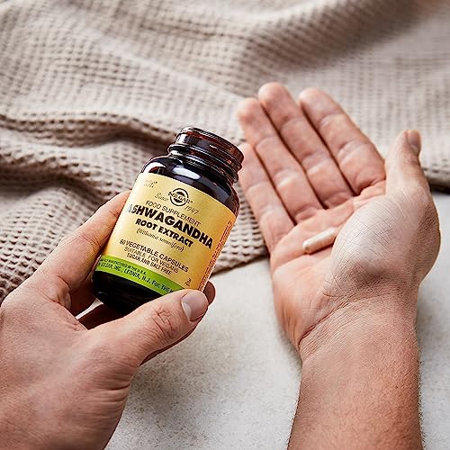 Solgar Ashwagandha Root Extract Capsules - 60 Count