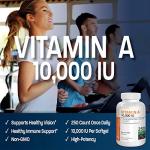 Bronson Vitamin A 10,000 IU for Healthy Vision