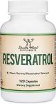 Double Wood Resveratrol 250 mg - 120 Capsules