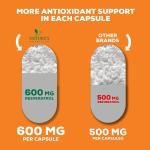 Nature's Nutrition Resveratrol 1800mg Antioxidant Supplement