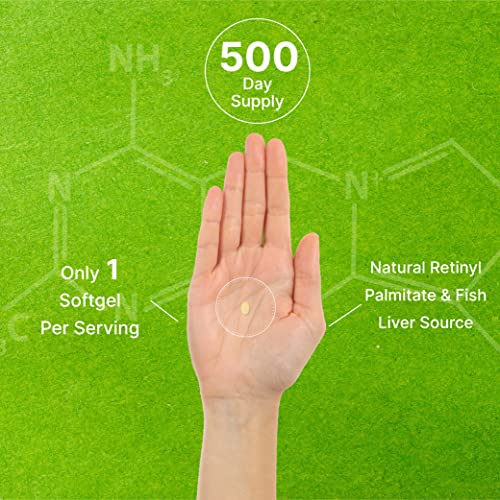 High Potency Vitamin A Softgels for Health