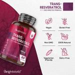 510mg Resveratrol Capsules with Black Pepper Extract