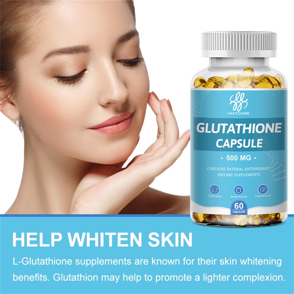 Glutathione Antioxidant 500mg for Skin & Liver
