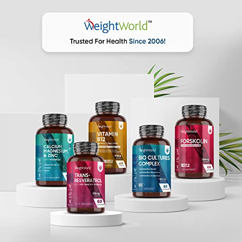 510mg Resveratrol Capsules with Black Pepper Extract