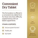 Dry Vitamin A 1500 mcg Tablets - 100 Count