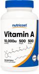 Nutricost Vitamin A 10,000 IU Softgels
