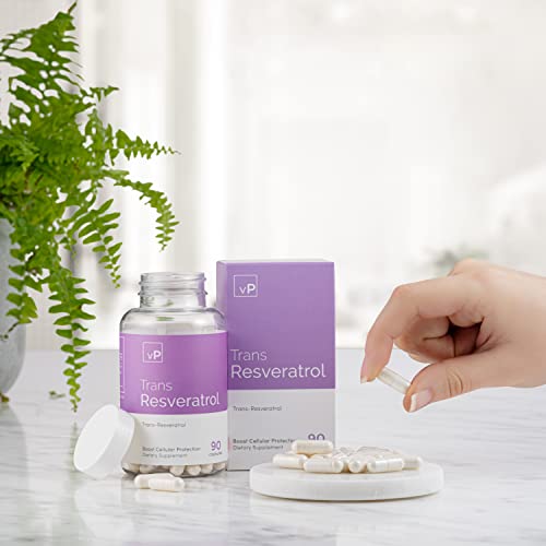 Trans Resveratrol Capsules 500mg - 90 Count