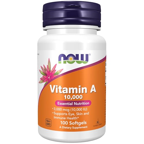 Now Foods Vitamin A 10,000 IU Softgels