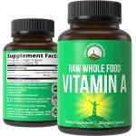 Organic Vitamin A 5000 IU Peak Performance Capsules