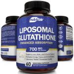 Liposomal Glutathione 700mg Supplement by Nutriflair