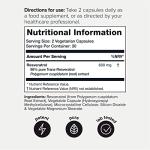 Pure Trans-Resveratrol 98% Capsules - 60 Count