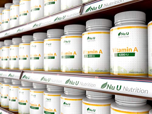 High Strength Vitamin A 8000 IU Softgels 365 Count