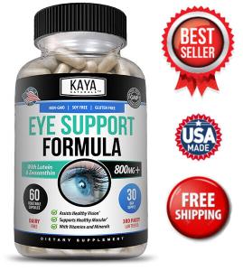 Kaya Naturals Eye Health Supplement with Lutein & Zeaxanthin