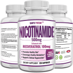 Nicotinamide 500mg & Resveratrol 100mg Veggie Capsules