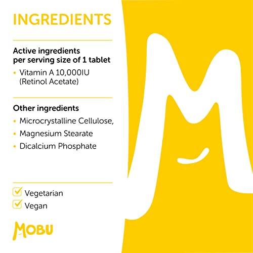 Vitamin A 10,000IU Retinol for Skin and Vision
