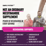 Nicotinamide 500mg & Resveratrol 100mg Veggie Capsules