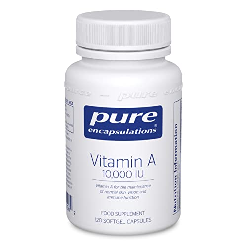 Pure Encapsulations Vitamin A 10,000 IU Softgels