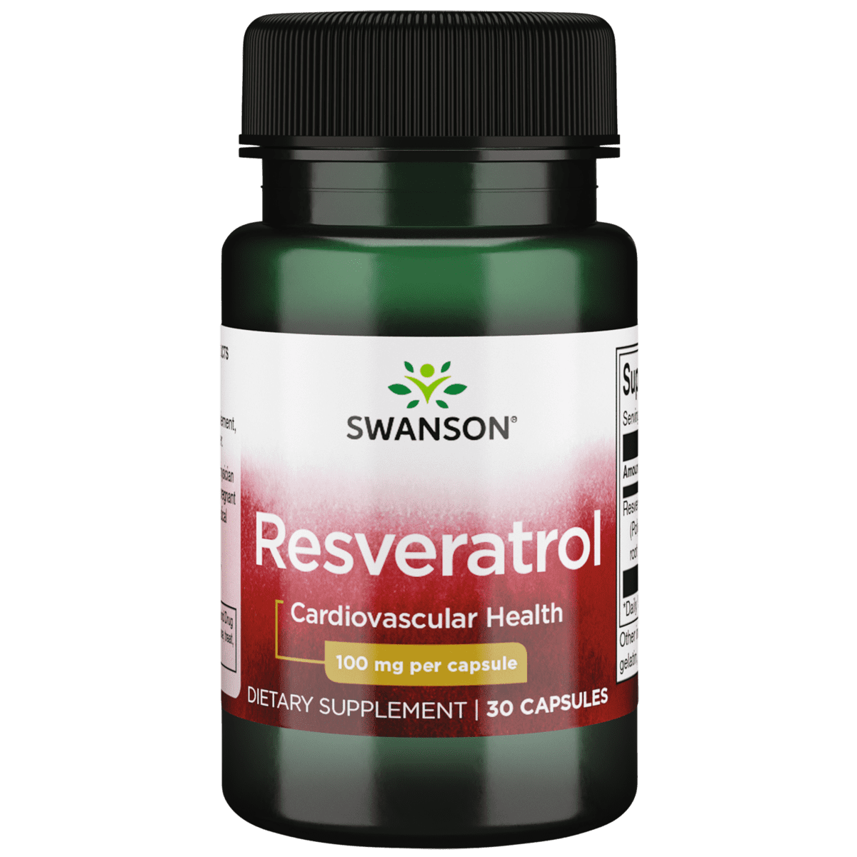 Swanson Resveratrol 100mg - 30 Capsules