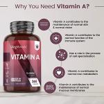 Vitamin A 10000 IU - 365 Vegan Tablets