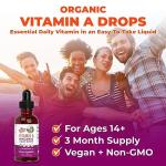 MaryRuth’s Organic Liquid Vitamin A Drops 1oz