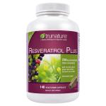 TruNature Resveratrol Plus, 140 Veggie Capsules