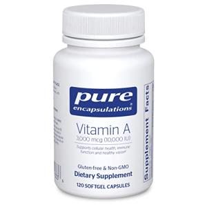 Pure Encapsulations Vitamin A 10,000 IU Softgels