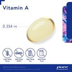 Pure Encapsulations Vitamin A 10,000 IU Softgels