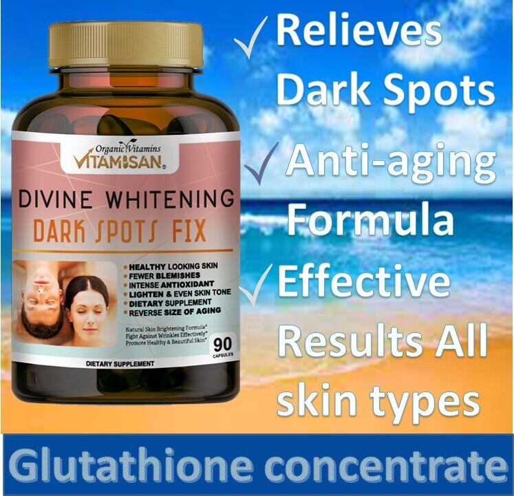 Natural Glutathione Skin Lightening Pills with Collagen