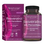 Reserveage Resveratrol 500 mg Antioxidant Supplement