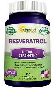 Natural Resveratrol 1000mg Max Strength Antioxidant Capsules