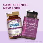 Reserveage Resveratrol 500 mg Antioxidant Supplement