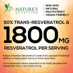Resveratrol 1800mg - Extra Strength Antioxidant Supplement