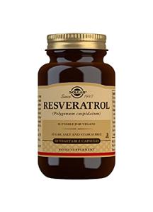 Solgar Resveratrol 100 mg, 60 Veggie Capsules