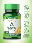 Nature's Truth Vitamin A 3,000 mcg Softgels