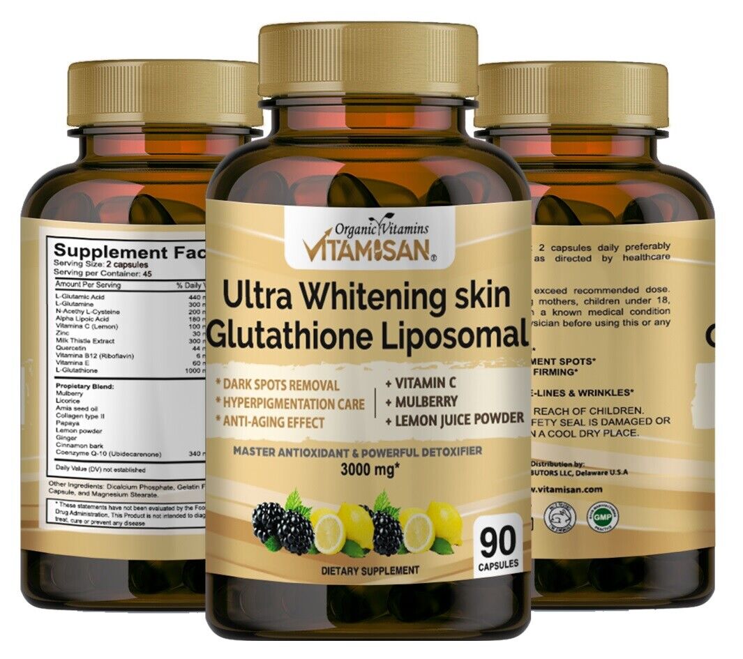 Collagen and Glutathione Skin Lightening Capsules