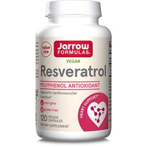 Jarrow Formulas Resveratrol 100 mg - 120 Veggie Caps
