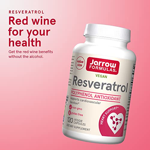 Jarrow Formulas Resveratrol 100 mg - 120 Veggie Caps