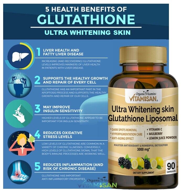Collagen and Glutathione Skin Lightening Capsules