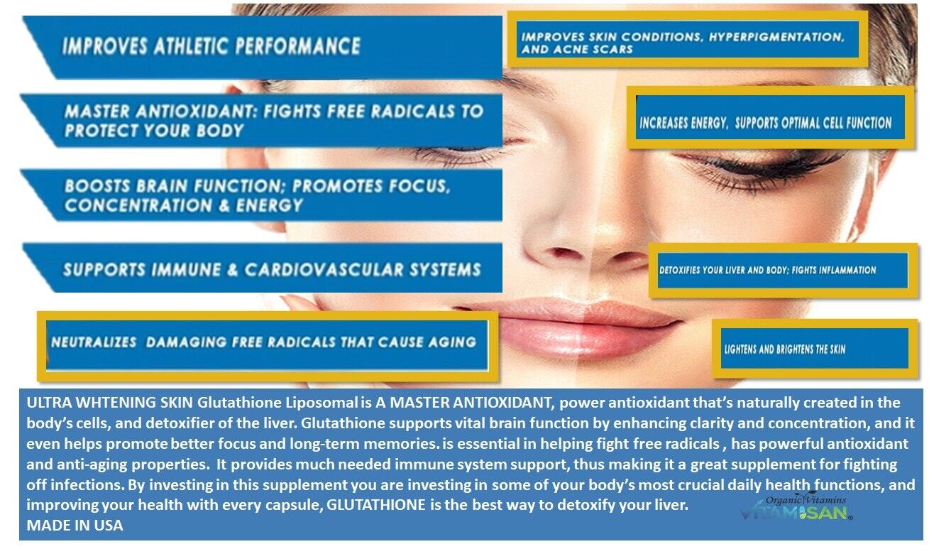 Collagen and Glutathione Skin Lightening Capsules